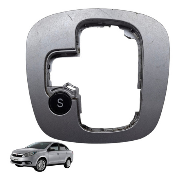 Moldura Alavanca Marcha Grand Siena Dualogic 2015 2016 1.6