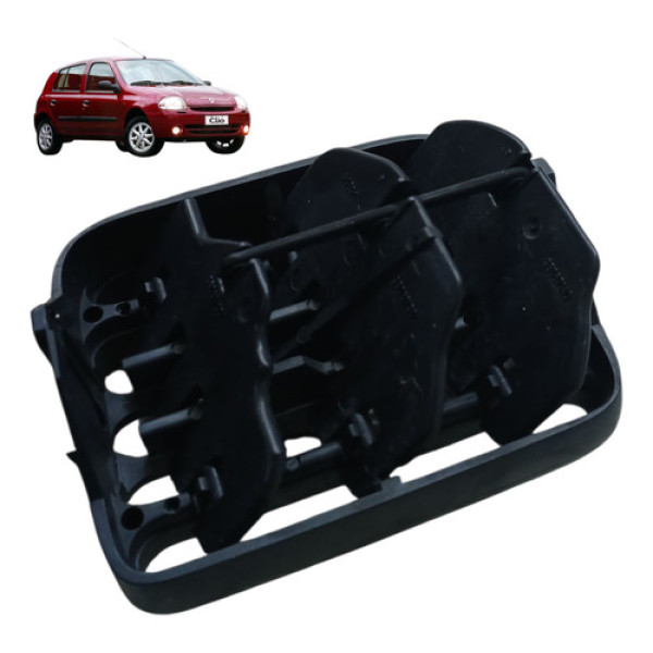 Difusor Ar Esquerdo Painel Renault Clio 1.0 16v 2003 2005