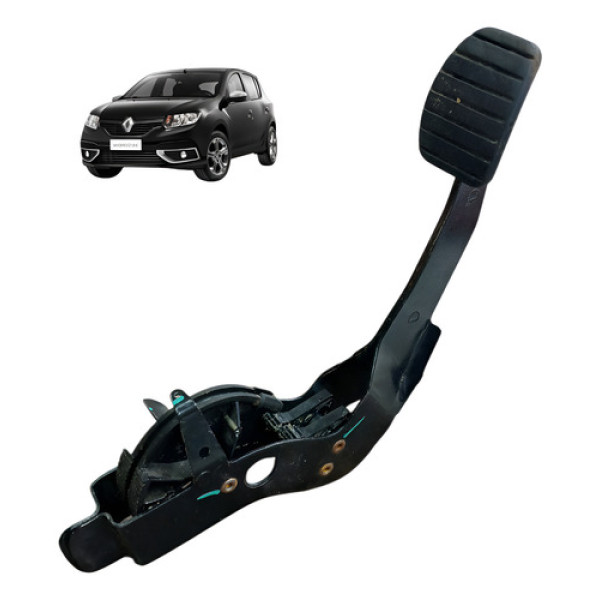 Pedal Embreagem Renault Sandero 1.6 8v 2016 2019 Preto