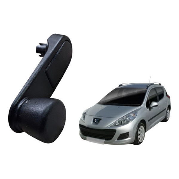 Manivela Traseira Direita Peugeot Sw 207 1.4 2010 2011 - Preto