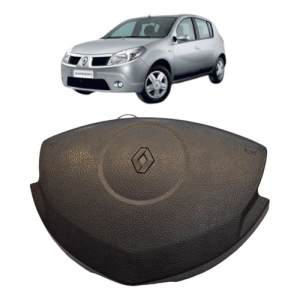 Capa Tampa Buzina Volante Renault Sandero 2009 1.0 16v