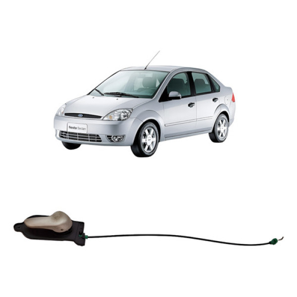 Macaneta Interna Lado Esquerdo Ford Fiesta 1.6 8v Zetec Traseira