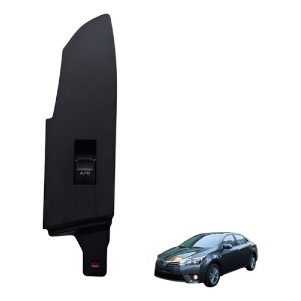 Moldura Botao Vidro Eletrico Dianteiro Corolla 2016