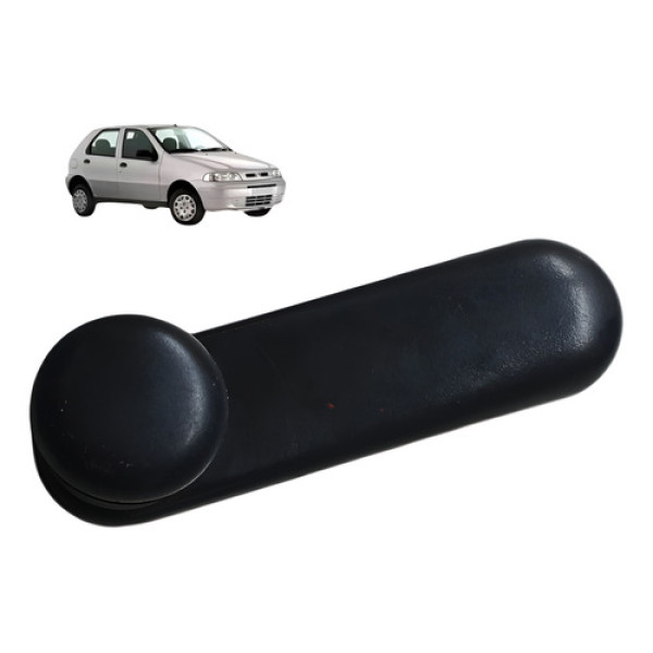 Manivela Traseira Direita Fiat Palio 1.0 4p 8v 2003 2004 Preto
