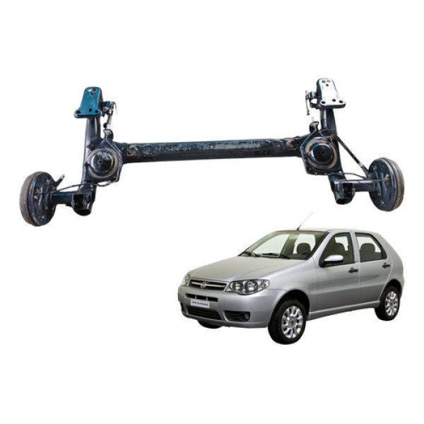 Eixo Traseiro Fiat Palio Sem Abs 1.0 2010 Usado