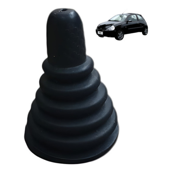 Borracha Pino Regulagem Ford Ka 1.0 2p 2004 2007 Preto