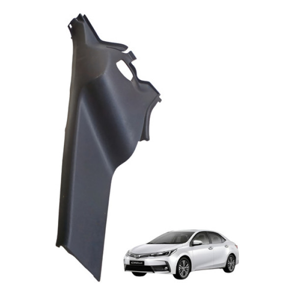 Soleira Taseira Esquerda Toyota Corolla 2.0 2016 Preto