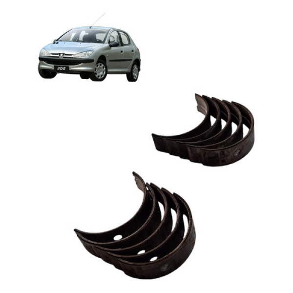 Jogo Bronzina Biela Stander Peugeot 206 1.4 2008