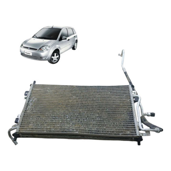 Radiador Condensador Ar Ford Fiesta 1.6 2011 2012