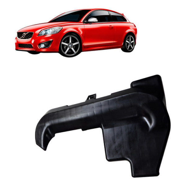 Acabamento Banco Traseiro Direito Volvo C30 2007 Preto