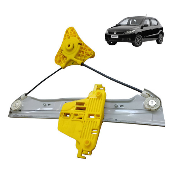 Motor Maquina Vidro Traseiro Esquerdo Vw G5 1.6 2010 2012