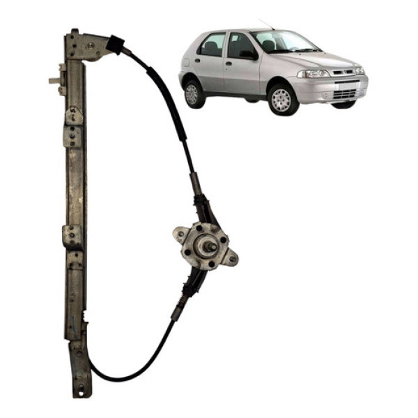 Maquina Vidro Manual Tras Esquerda Fiat Palio 2002 Usada
