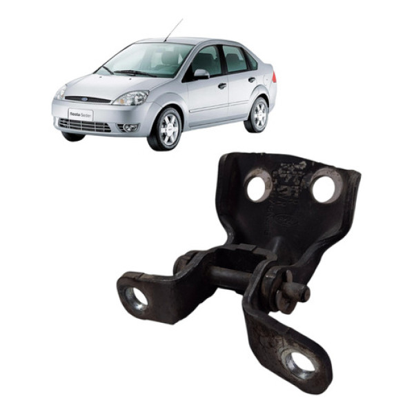Dobradica Porta Lado Esquerdo Ford Fiesta Sedan 2007 1.6 8v