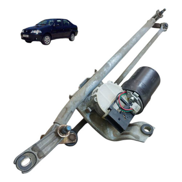 Maquina Limpador Parabrisa Dianteira Fiat Siena 1.3 8v 2003 Esquerdo