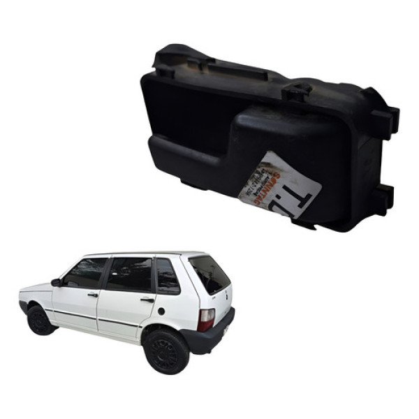 Macaneta Interna Traseira Direita Fiat Uno 2005 4p Preto Traseira
