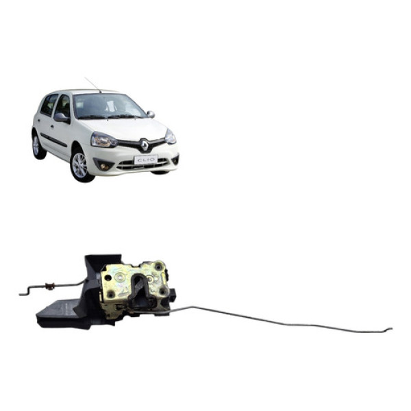 Fechadura Porta Dianteira Direita Clio 1.0 16v 2010