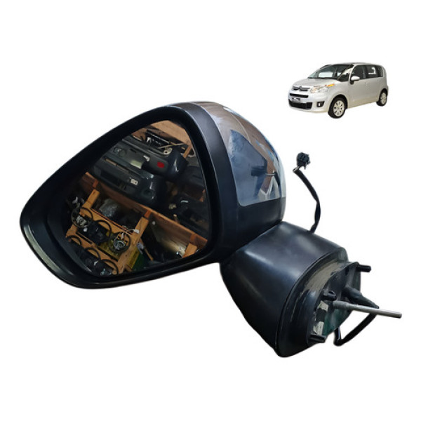 Retrovisor Esquerdo Citroen C3 Picasso 1.6 16v 2012 2014