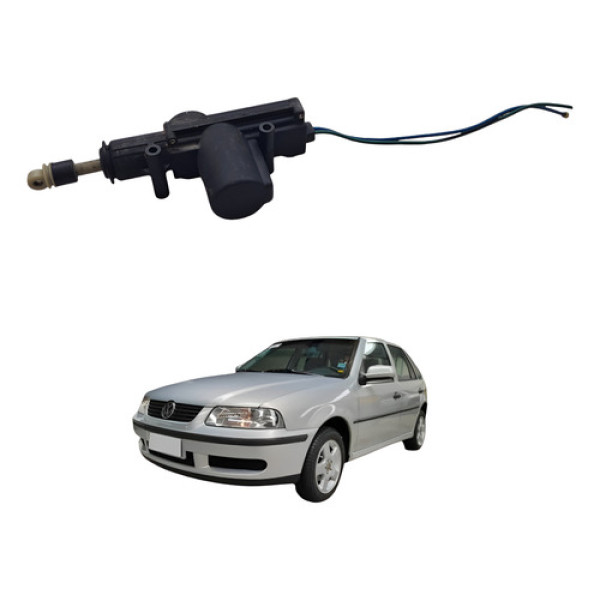 Motor Porta Traseira Esquerda Volkswagen Gol G3 1999 4p Preto