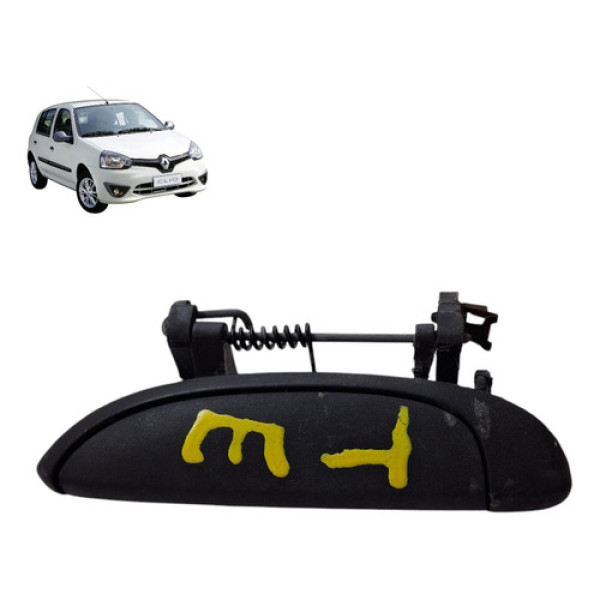 Macaneta Externa Esquerda Traseira Clio 1.0 16v 2010 Traseira