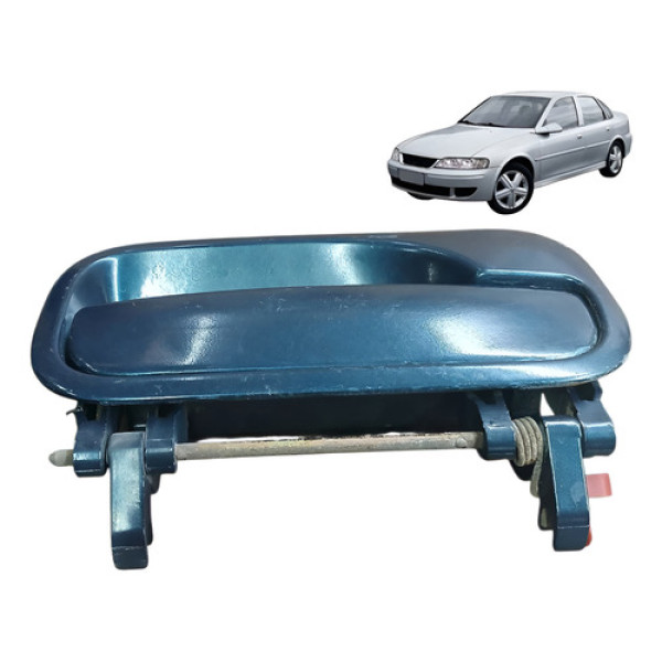 Macaneta Tras Direita Externa Chevrolet Vectra 1997 1999 Azul Traseira
