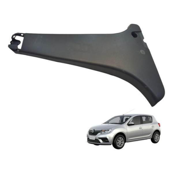 Moldura Central Coluna Direita Renault Sandero 1.0 3cc 2020