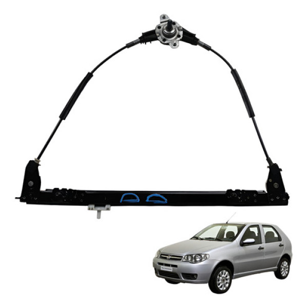 Maquina De Vidro Dianteira Direita Fiat Palio 2010