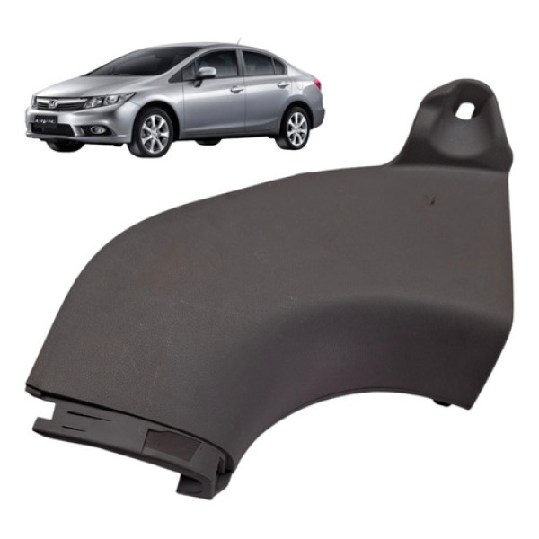 Moldura Porta Dianteira Lado Direito Coluna Honda Civic 2012
