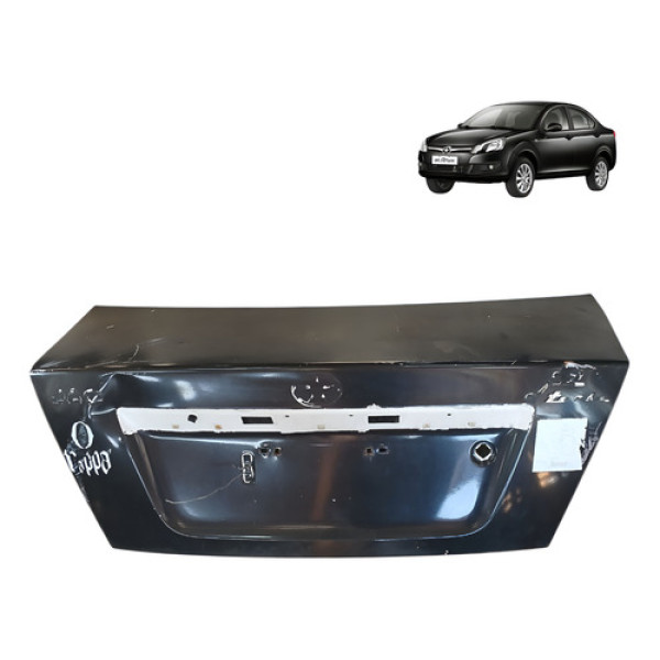 Tampa Traseira Porta Mala Jac J3 Turin 1.4 2011 Detalhe - Preto