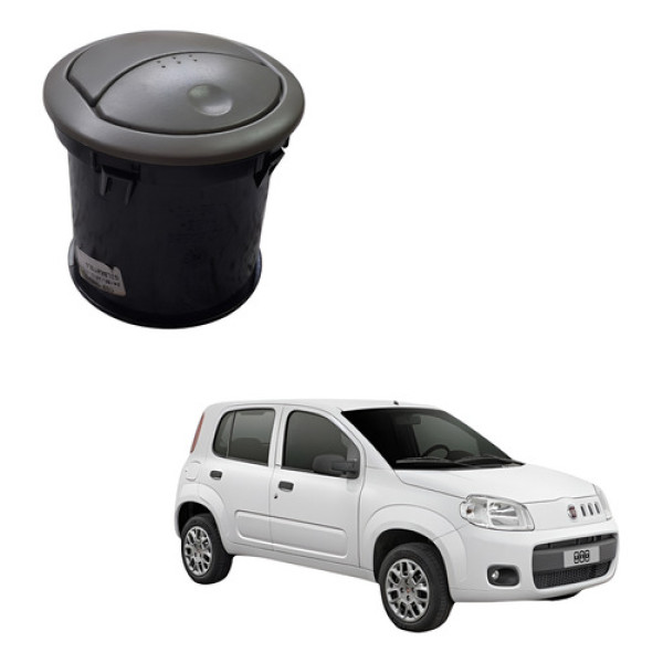 Difusor Ar Painel Central Fiat Uno Vivace 1.0 2010 2015