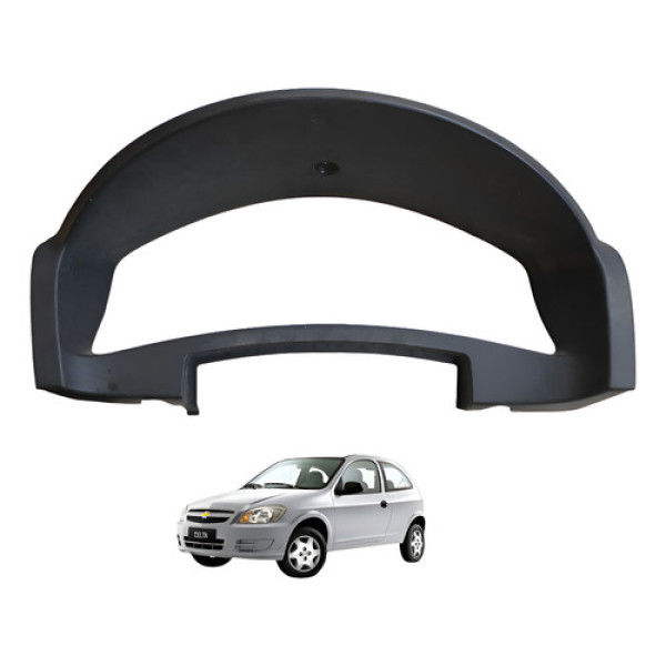 Moldura Painel Instrumentos Chevrolet Celta 1.0 2011 Preto
