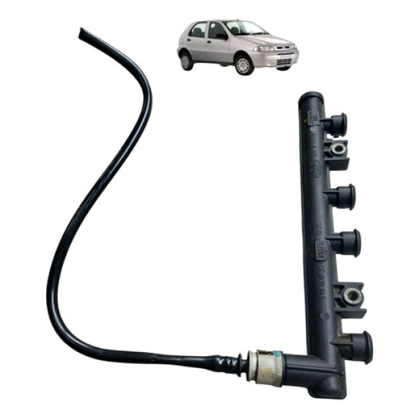 Flauta Injetor Combustivel Fiat Palio 1.0 4p 8v 2003 2004