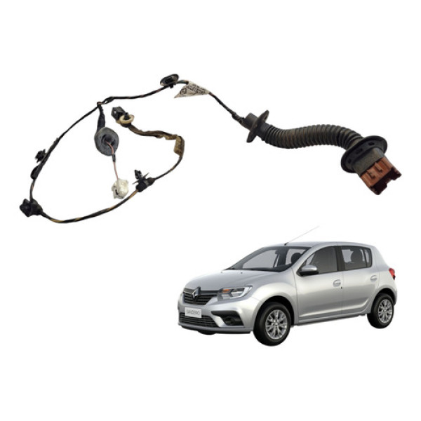 Chicote Porta Traseira Esquerda Renault Sandero 1.0 3cc 2020