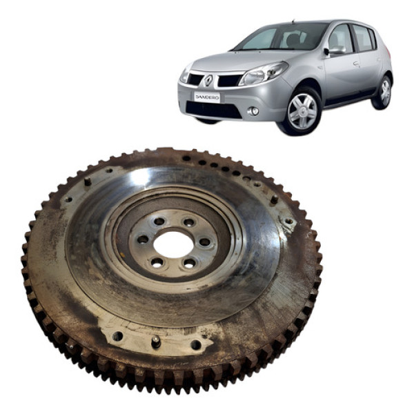 Volante Cremalheiro Motor Renault Sandero 2009 1.0 16v