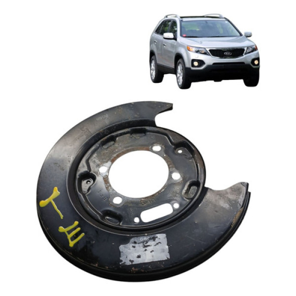 Espelho Disco Traseiro Esquerdo Kia Sorento 2.4 2011