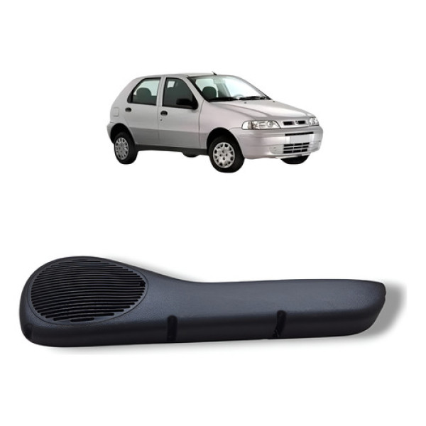 Porta Objetos Lado Direito Fiat Palio 1.0 8v 2003 Usaodo Cinza-escuro