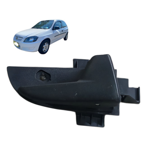 Macaneta Dianteira Direita Chevrolet Celta 1.0 2p 2009 2010 Preto Dianteira