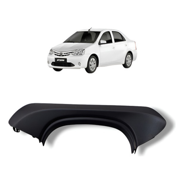 Acabamento Moldura Painel Toyota Etios 1.5 4p 2015 Preto