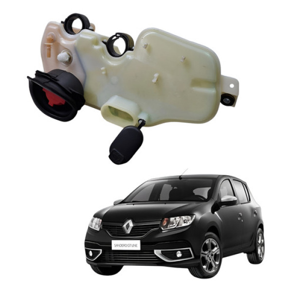Reservatorio Agua Parabrisa Renault Sandero 1.6 8v 2016 2019 Transparente