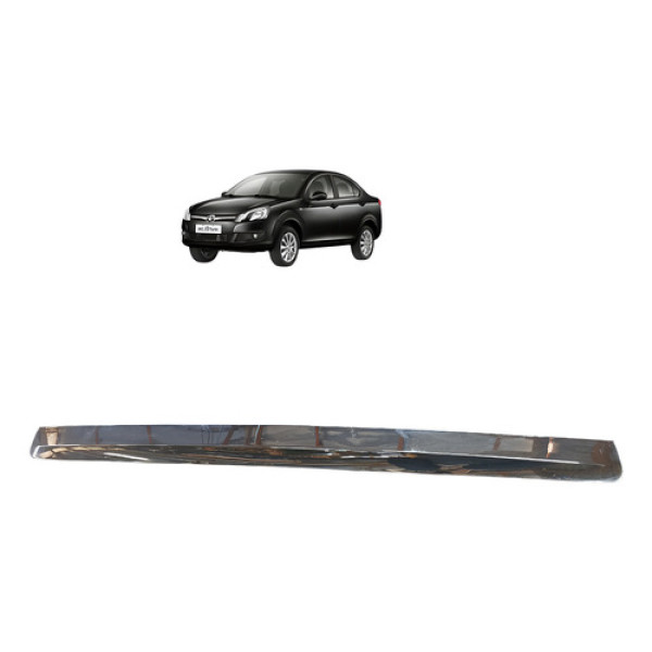 Friso Cromado Porta Mala Jac J3 Turin 1.4 2011 Prateado