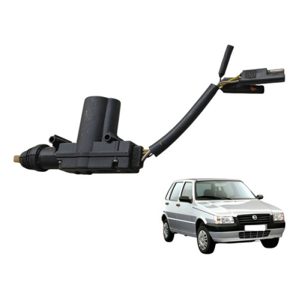 Trava Eletrica Dianteira Esquerda Fiat Uno 1.0 2005