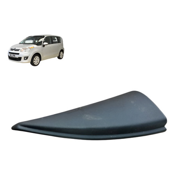 Moldura Retrovisor Direito Citroen C3 Picasso 1.6 16v 2012 Preto