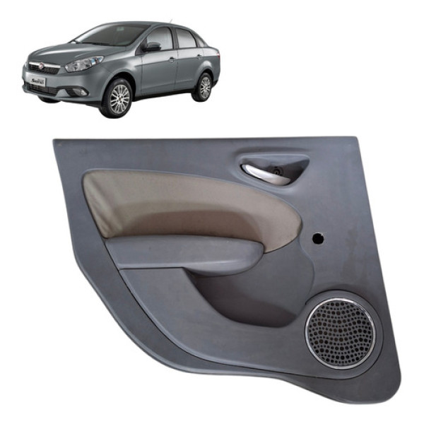 Forro Porta Traseira Esquerda Fiat Grand Siena 2016
