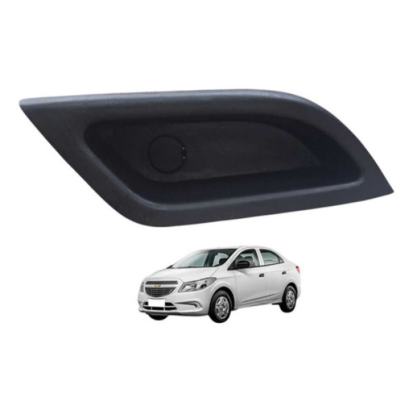 Puxador Porta Traseiro Direito Chevrolet Prisma Ltz 1.4 2017 Preto
