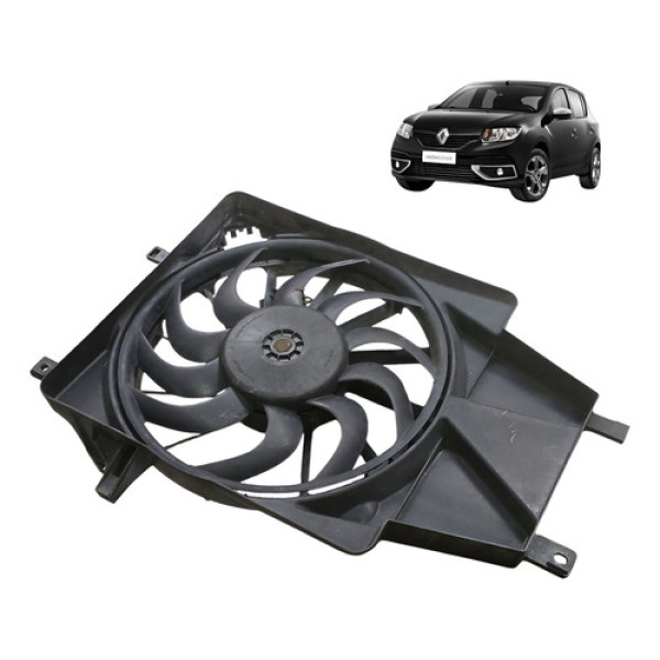 Eletroventilador Ventoinha Renualt Sandero 1.6 8v 2016 2019