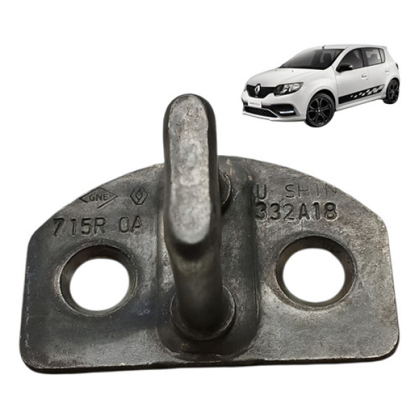 Batente Porta Renault Sandero 1.0 3cc 2015 2018 2019 Cinza