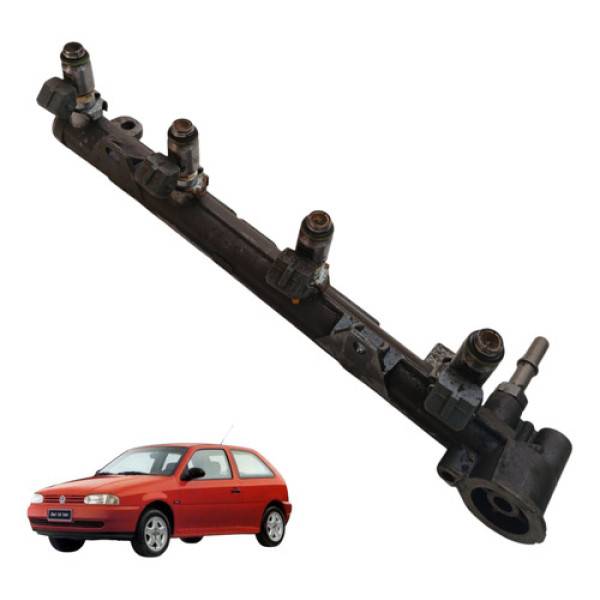 Flauta Bico Injetor Volkswagen Gol 1.0 16v 1998 1999 2000