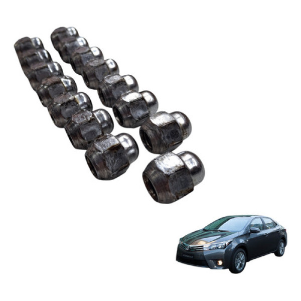 Jogo Porca Roda Toyota Corolla Xei 2.0 2016  15 Uni