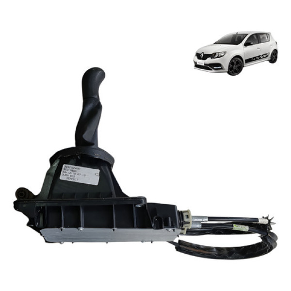 Trambulador Alavanca Marcha Sandero 1.0 3cc 2015 2019 - Preto