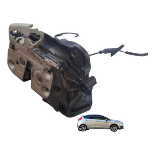 Fechadura Eletrica Dianteira Esquerda New Fiesta 1.6 2014