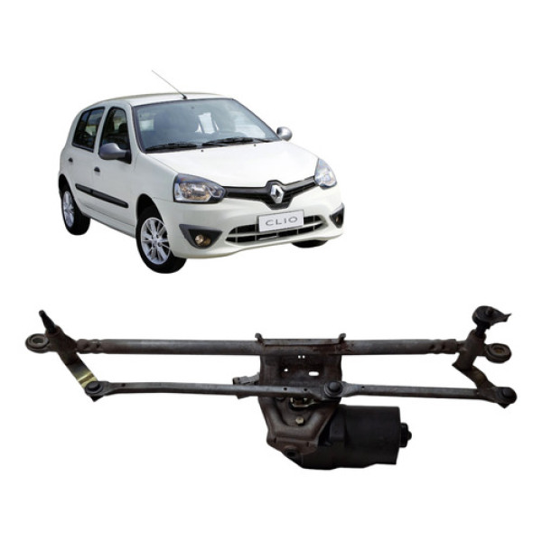 Motor Limpador Parabrisa Galhada Renault Clio 2006 1.0